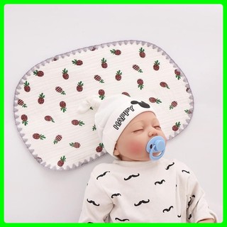 Gối xô nhăn với 10 lớp vải sợi tre cao cấp mang lại sự thoáng mát và phù hợp với sự phát triển của bé -G16