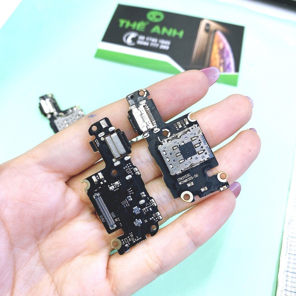 Cụm sạc Xiaomi MI 10T / Xiaomi Redmi K30s, mạch sạc M2007J3SC linh kiện loại tốt, bảo hành đổi trả
