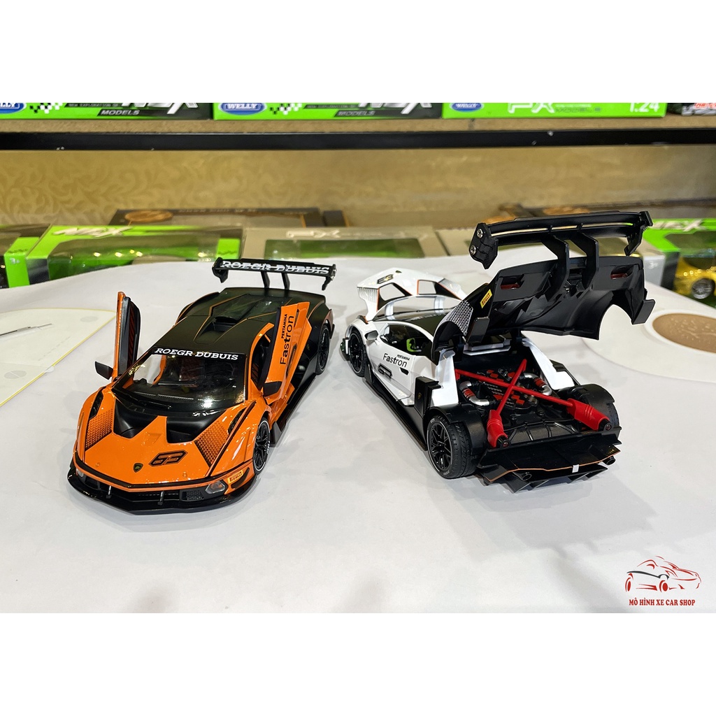 Mô hình xe hợp kim Lamborghini Essenza SCV12 tỉ lệ 1:24 hãng JINLIFANG 2 màu