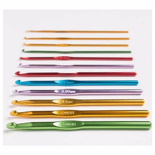 Bộ 12 móc đan thêu 2mm-8mm
