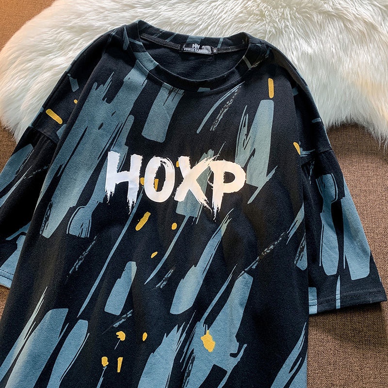 Áo Thun Tay Ngắn Dáng Rộng Phong Cách Hip Hop Thời Trang Mùa Hè Cho Nữ