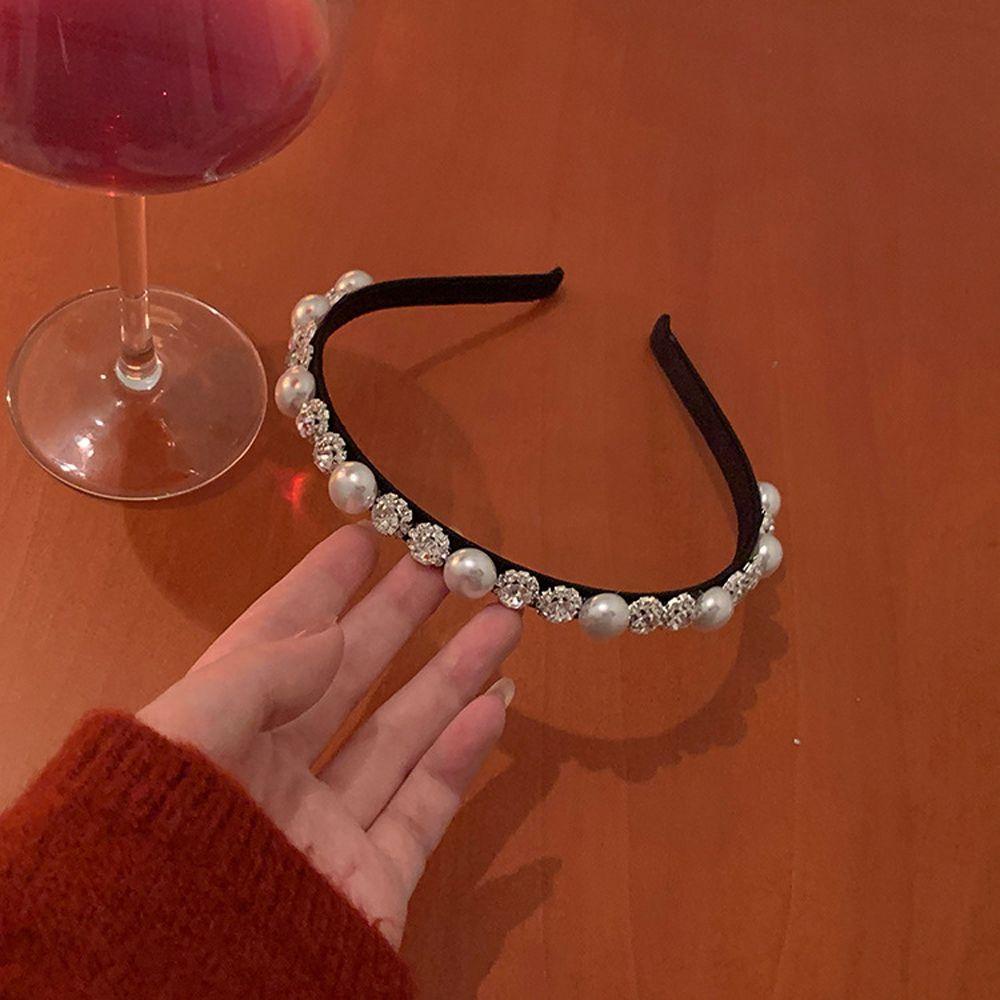 TWINKLE Băng Đô Cài Tóc Rửa Mặt Chống Trượt Phong Cách Vintage Ngọt Ngào Cho Nữ