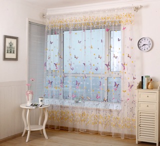 Bộ rèm cửa trang trí cửa sổ