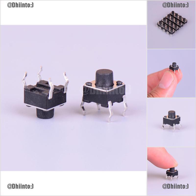 Set 50 Công Tắc Nhấn 6x6 X 6mm 4pin