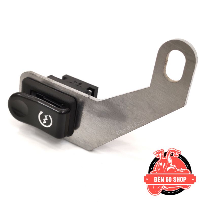 Pat Inox Gắn Công Tắc Passing | Xe Ghi Đông Trần