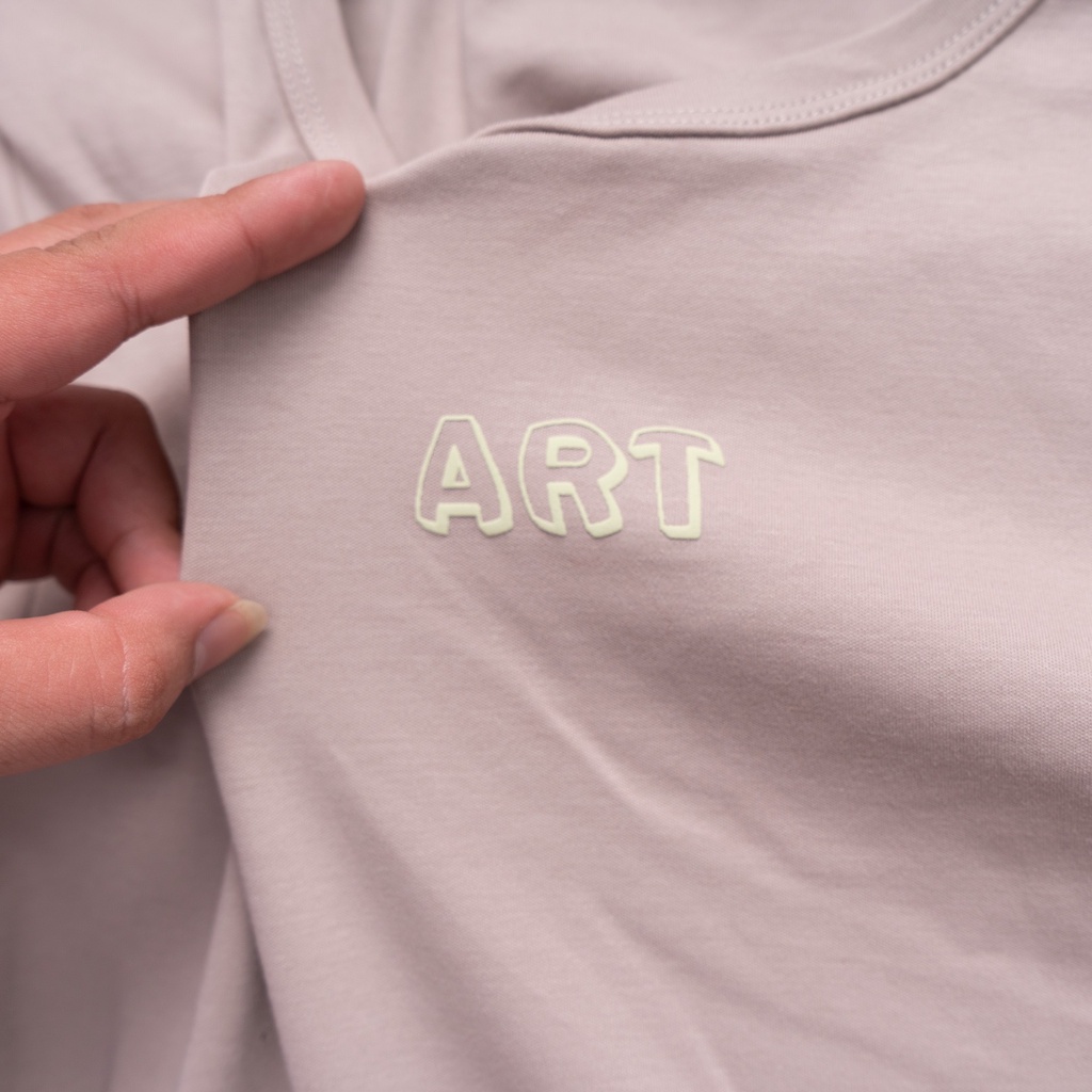 Áo Phông Cổ Tròn Cộc Tay Trơn Basic Chất Vải Co Dãn 4 Chiều Mềm Mại In Chữ ART Thời Trang MENCLOTHER | BigBuy360 - bigbuy360.vn