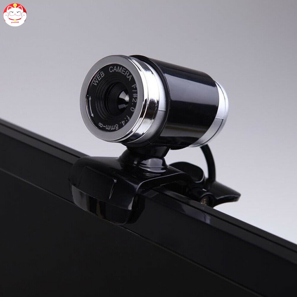 Webcam Xoay 360 Độ Cho Máy Tính webcam máy tính bàn HD có mic USB 2.0 /webcam có mic/webcam máy tính