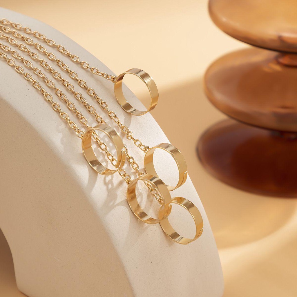 JARRED Vòng Tay Chuỗi Hạt Nhiều Lớp Phối Mặt Hình Bướm Phong Cách Bohemia Cho Nữ