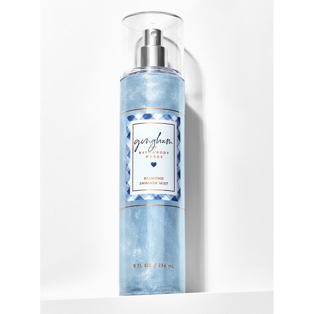 Xịt Thơm Body Nhũ Bath&Body Works Gingham  NỘI ĐỊA