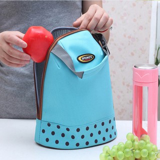 gói cách nhiệt dày túi băng tay hộp túi carry trưa tươi ngoài trời túi ăn trưa dã ngoại công suất lớn original