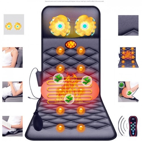 Nệm massage toàn thân hồng ngoại cao cấp có túi khí Nikio NK-151 - GIÁ RẺ