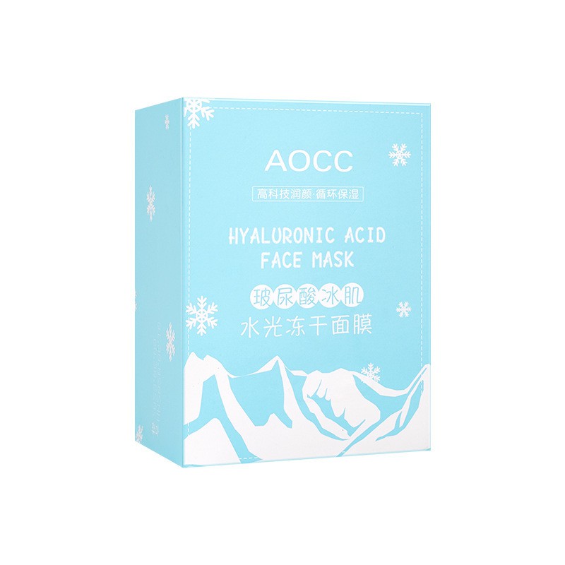 Mặt nạ dạng gel AOCC (AC18) tinh chất đông lạnh dưỡng ẩm, sáng da 20 gói x 5ml