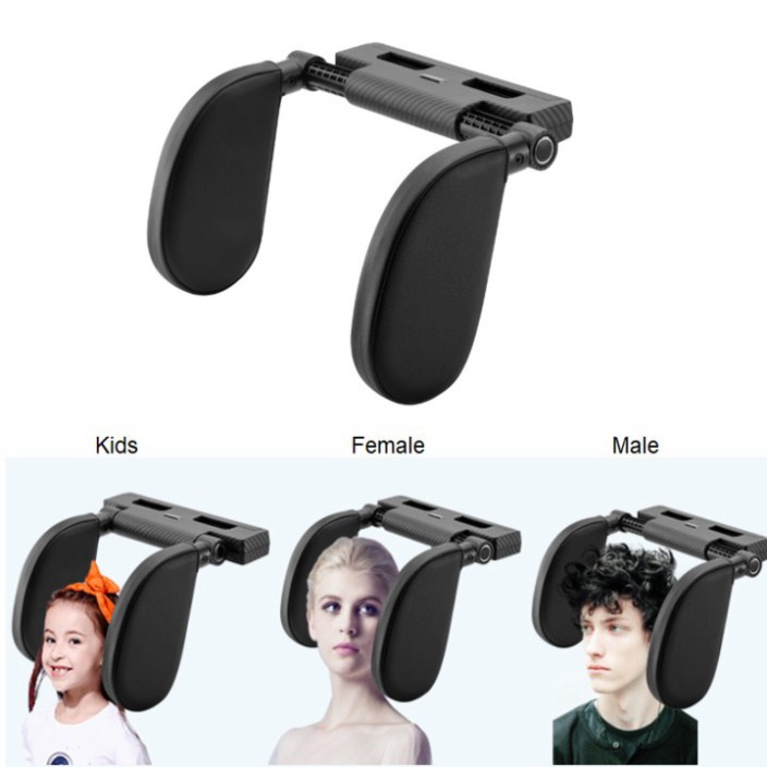 Sản Phẩm Gối tựa đầu cao cấp chống mỏi cổ khi ngủ trên xe ô tô TZ-A02. Chất liệu cao su non bọc da, dễ dàng tháo lắp. .