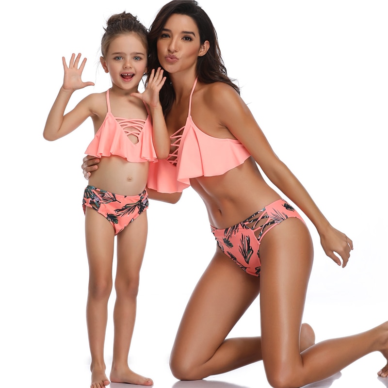 Đồ Bơi Bikini Cho Mẹ Và Bé Thời Trang 2020