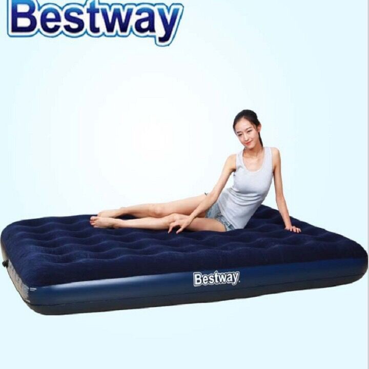 [ TẶNG BƠM ĐIỆN ] Nệm hơi cao cấp Bestway 67002/ Đệm hơi cao cấp Bestway