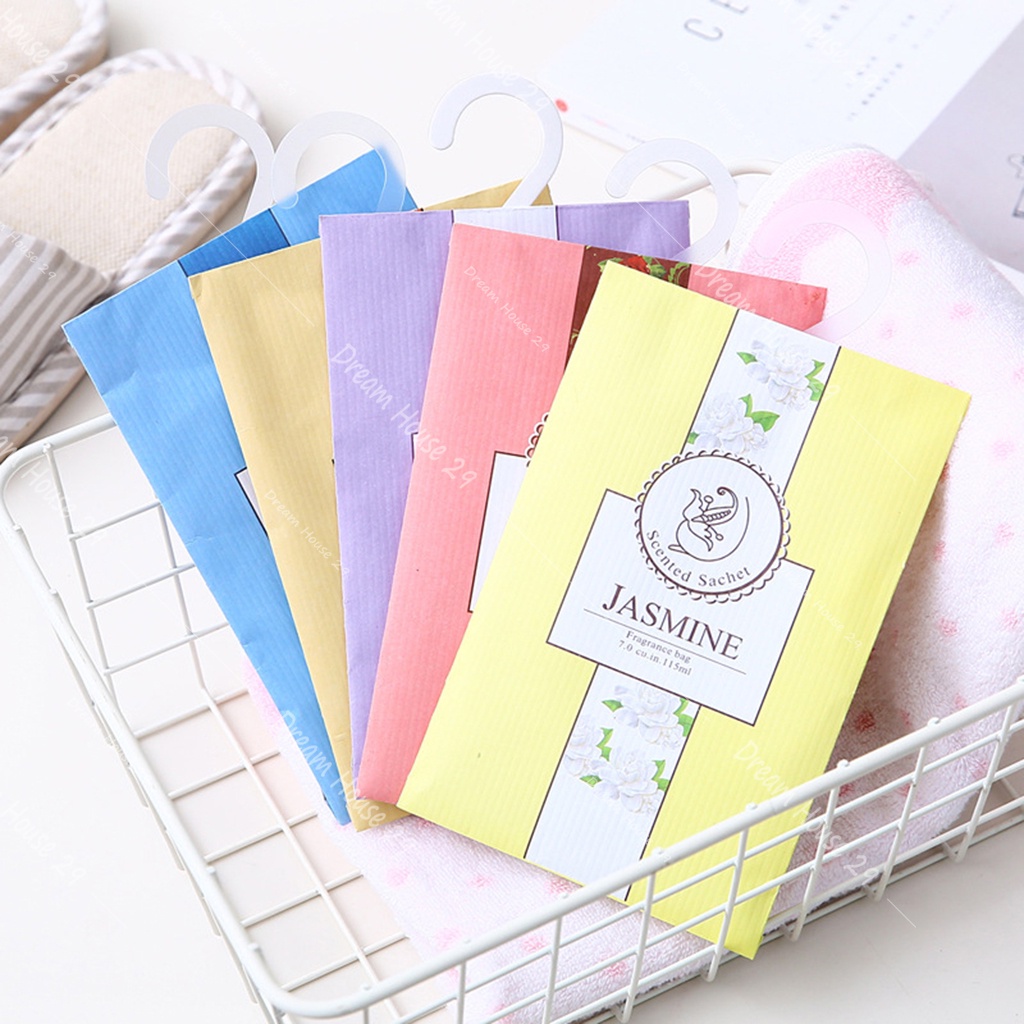 Túi thơm để tủ quần áo chiết xuất 100% thảo mộc tự nhiên, nhiều hương thơm kích thước 18cm x 12cm