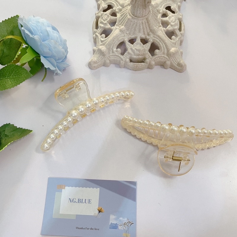 Kẹp càng cua đính nhọc trai phong cách Hàn Quốc