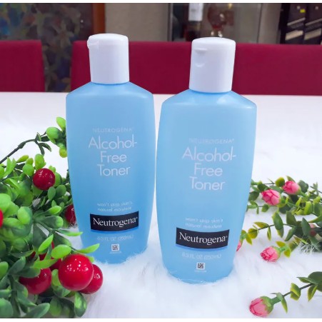 Nước Hoa Hồng Neutrogena Alcohol Free Toner 250ml