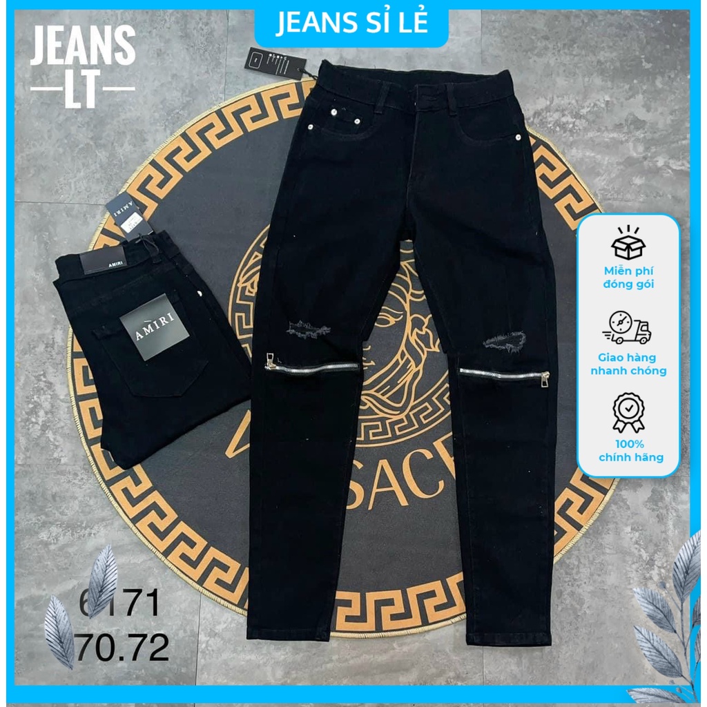 quần jean nam rách cá tính mạnh mẽ k2020