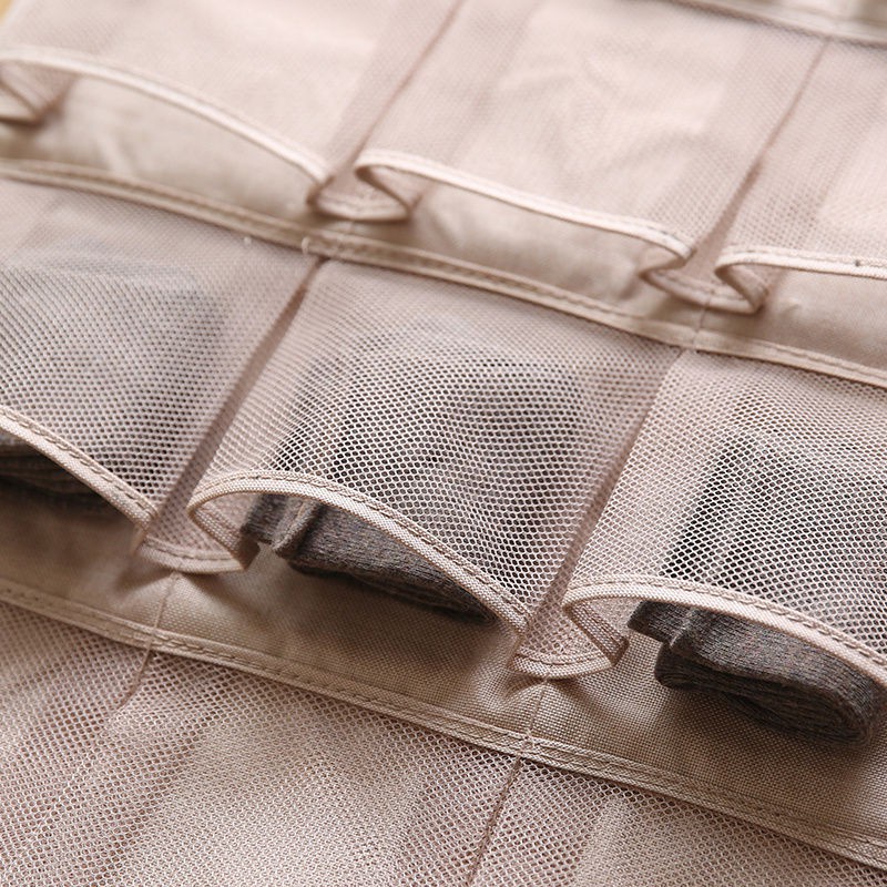 Túi treo áo ngực, quần lót, tất vớ đa năng 30 ngăn 2 mặt