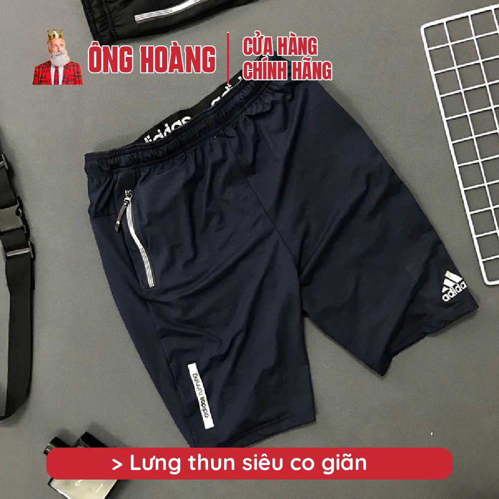 Quần short thể thao nam, tập gym, đá banh, thun thể thao dày dặn, co giãn tốt, thun lạnh running | BigBuy360 - bigbuy360.vn
