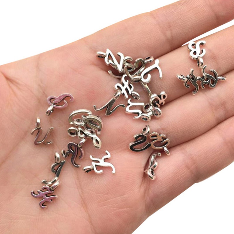Mặt Dây Chuyền Hợp Kim Hình 26 Chữ Cái A-Z Diy