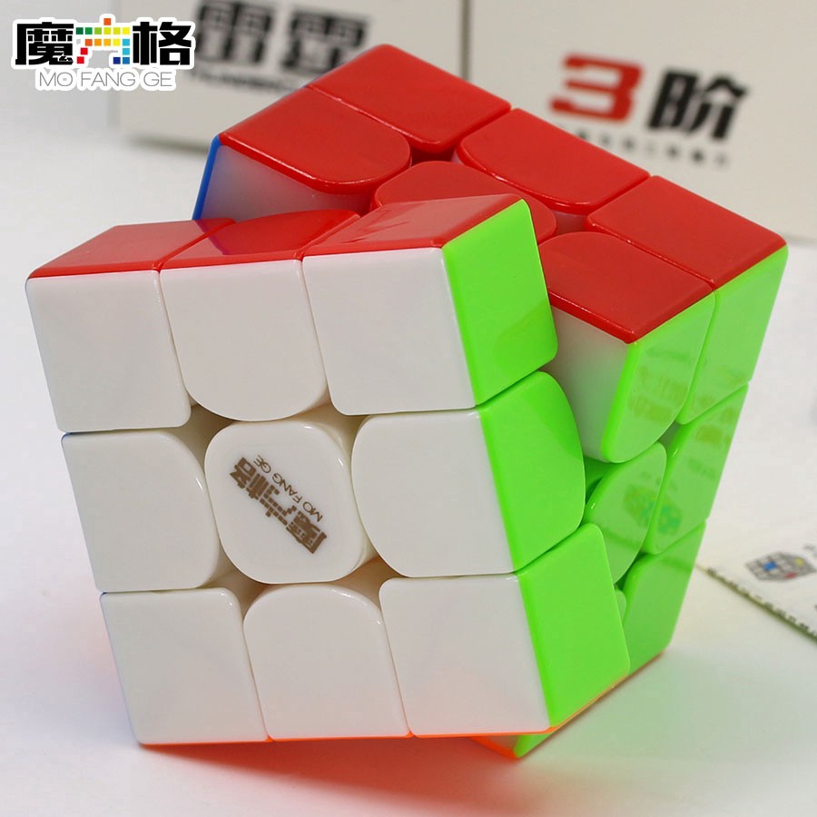 Rubik 3x3 Nam Châm QiYi Thunderclap V3 M Rubik 3 Tầng - Rubik Qiyi Stickerless