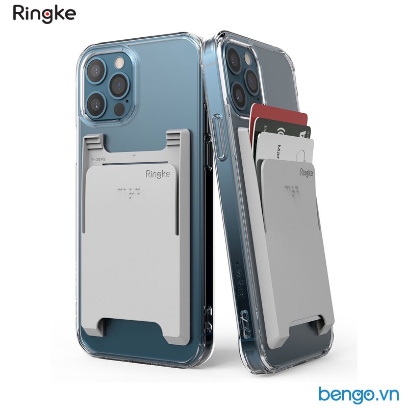 Ngăn đựng thẻ mặt lưng Ringke Slot Card Holder (Mẫu mới)