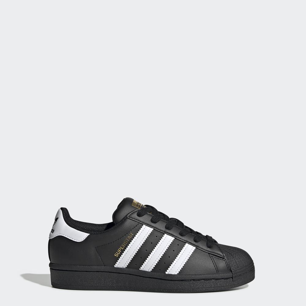 Giày adidas ORIGINALS Unisex trẻ em Giày Superstar Màu đen EF5398