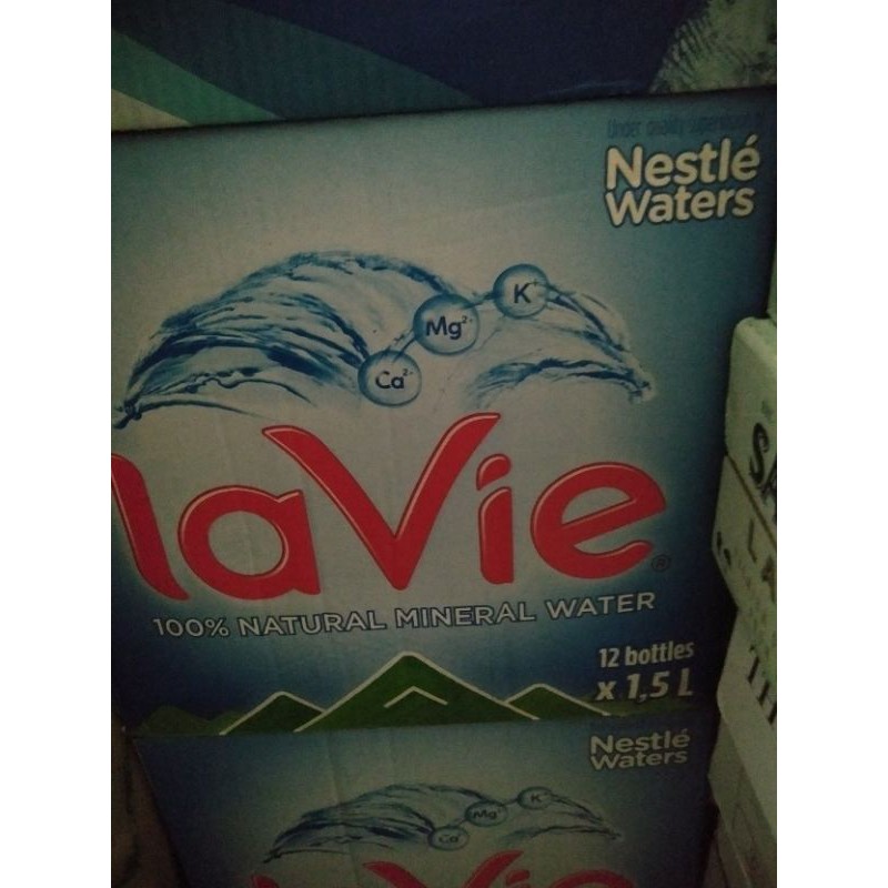 Combo 12 chai lavie 1,5 lít