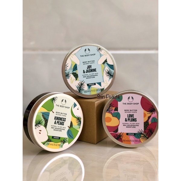 Bơ dưỡng thể The Body Shop Body Butter phiên bản giới hạn Giáng sinh 2021 200ml