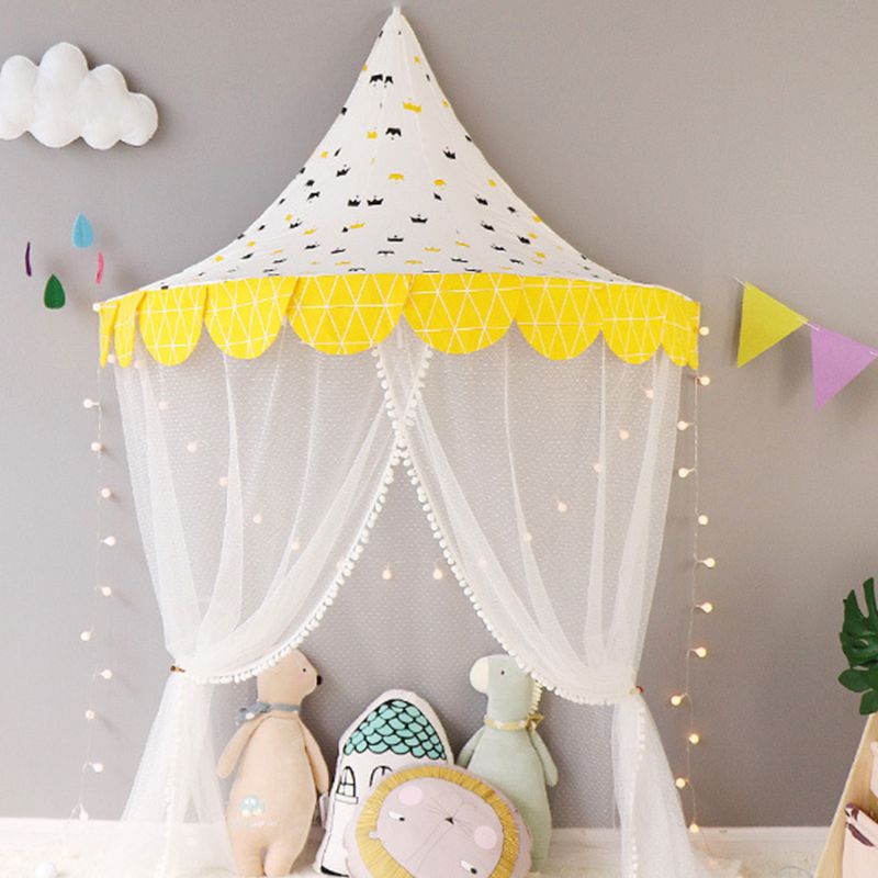 Lều Vải Cotton Dạng Lều Ngủ Có Thể Gấp Lại Dành Cho Trẻ Em