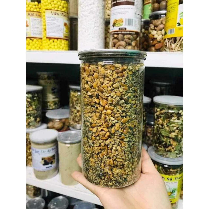 250g Muối mè, đậu phộng, hạt điều nhà làm cực chạy cơm