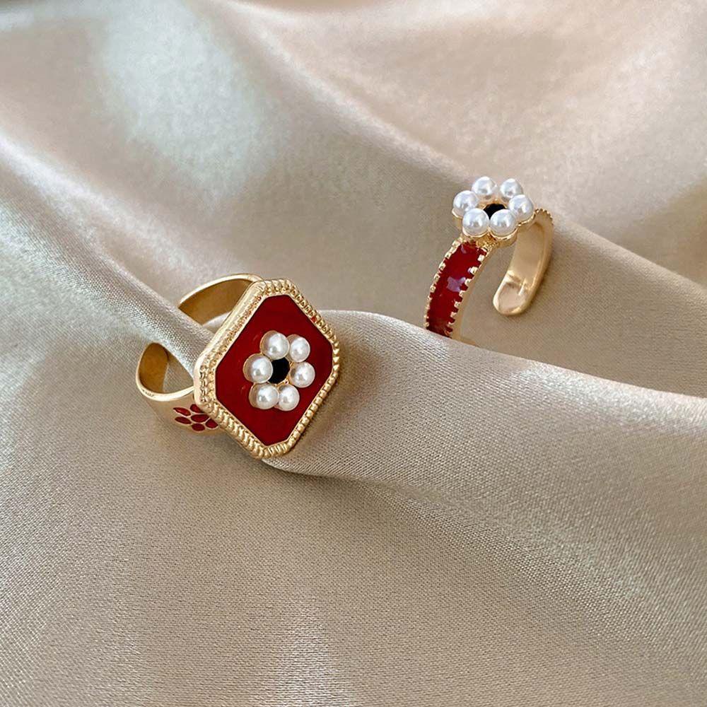 Nhẫn Hình Học Phong Cách Cổ Điển Thời Trang Cho Nữ