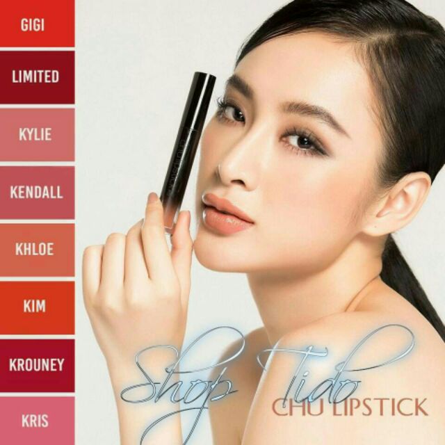 Son CHU LIPSTICK  ( kèm son dưỡng + túi giấy )