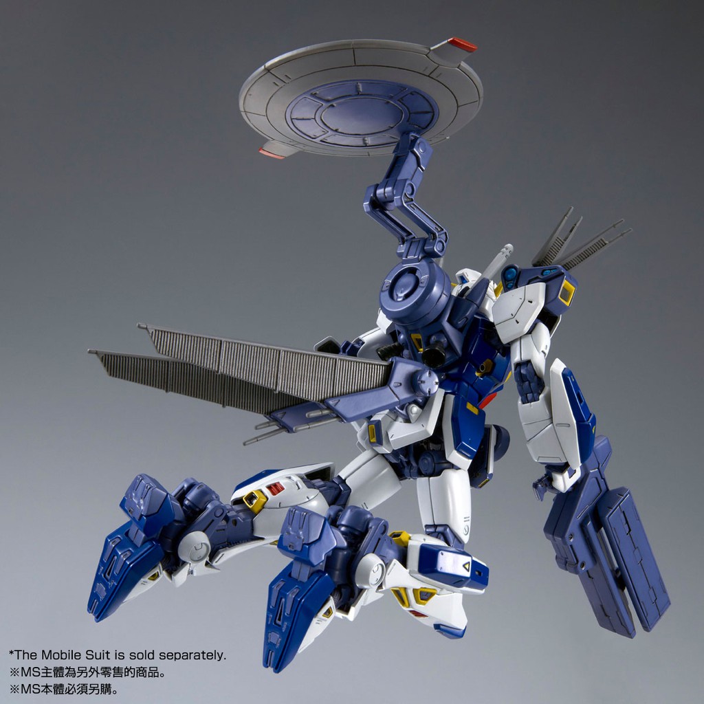 Mô hình nhựa lắp ráp MG 1/100 MISSION PACK E TYPE S TYPE (sp không kèm GUNDAM F90 )