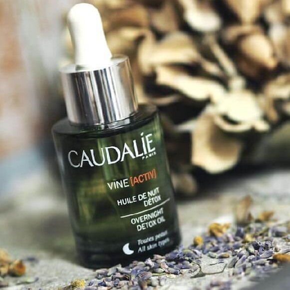 Caudalie Huile de Nuit Détox Vine Activ - Dầu Thanh Lọc, Tái Tạo Da 30ml