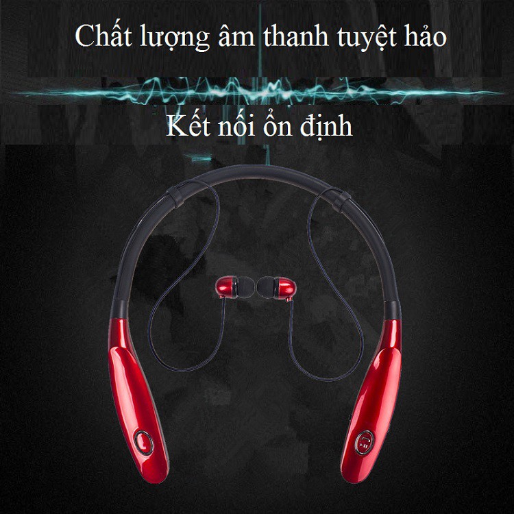 Tai Nghe Nhét Tai ❤️FREESHIP❤️ Tai Nghe Thể Thao Không Dây - Tai Nghe Treo Cổ HBS900S  Phong Cách Cá Tính Năng Động