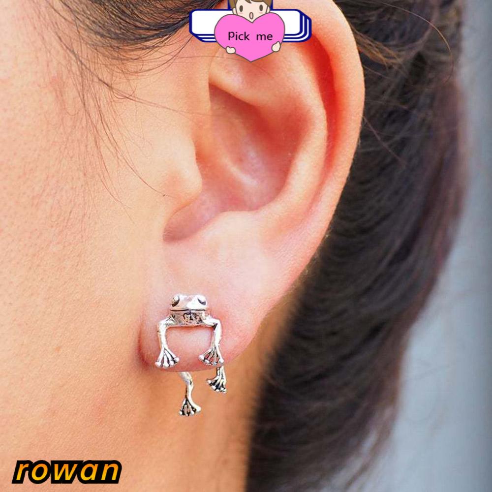 Khuyên Tai Nữ Trang Tạo Hình Con Ếch Độc Đáo