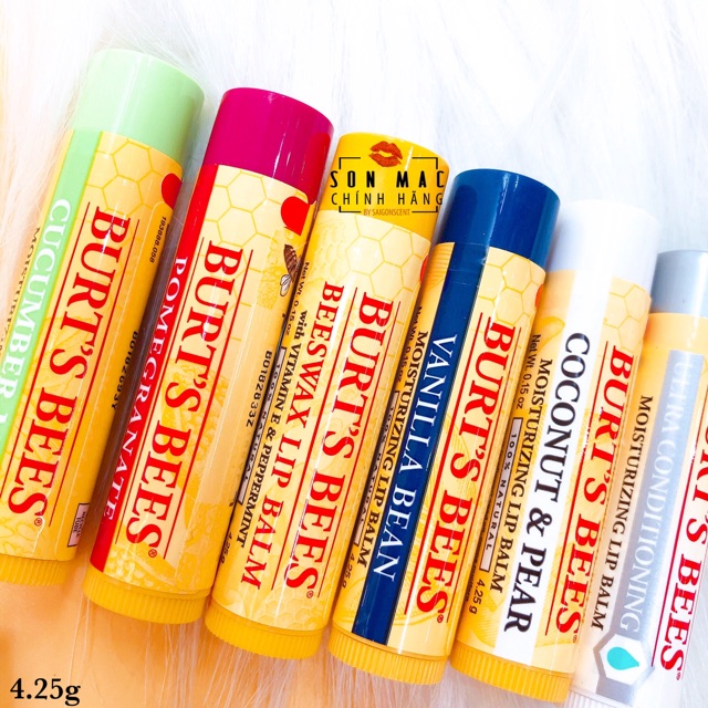 Son dưỡng không màu Burt's Bees 4.25g (có hương) | BigBuy360 - bigbuy360.vn