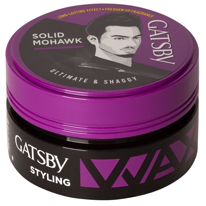 Sáp vuốt tóc nam cứng không rít tạo kiểu tóc Gatsby Styling Wax Mat Hard lọ 75g chính hãng thơm giữ nếp không bóng rẻ