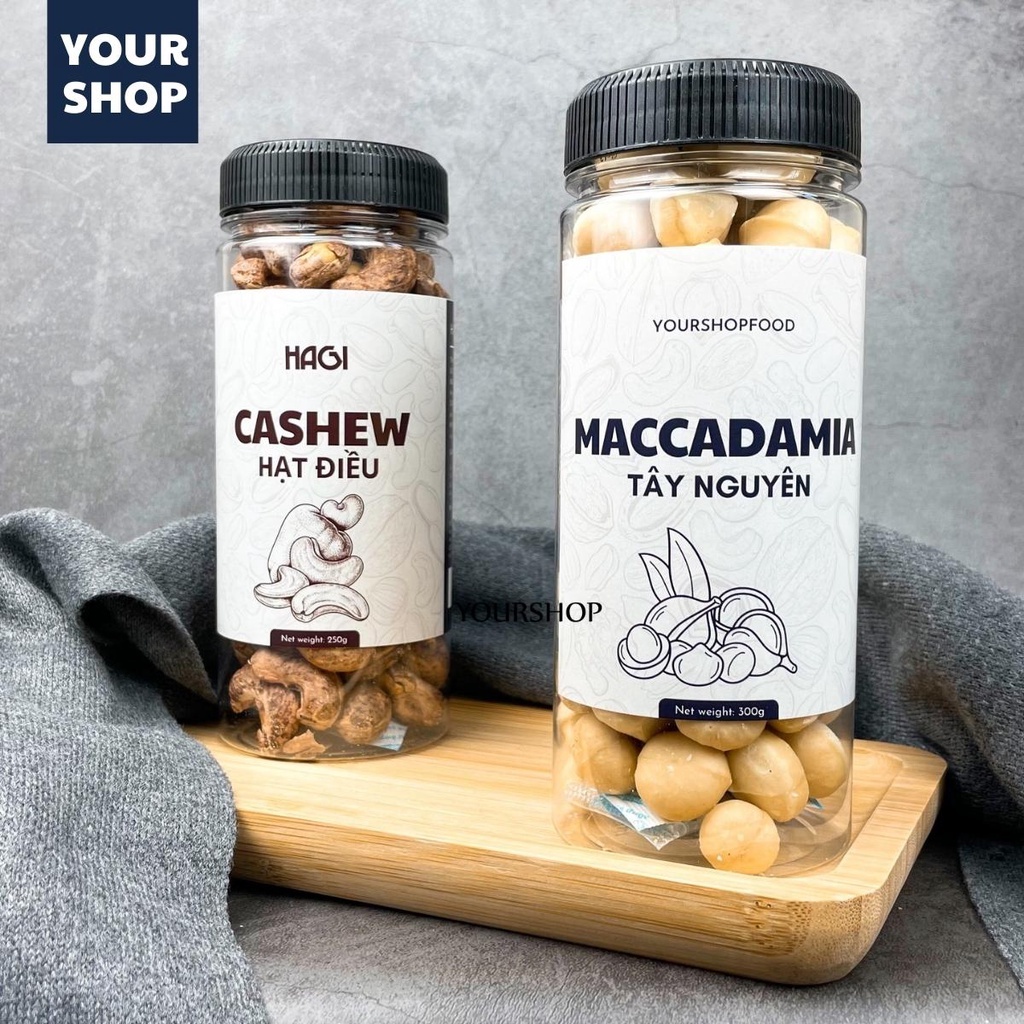 Nhân hạt macca Yourshop, hạt mắc ca Tây Nguyên