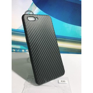 Ốp lưng dẻo thời trang cho Oppo A3s (màu đen)