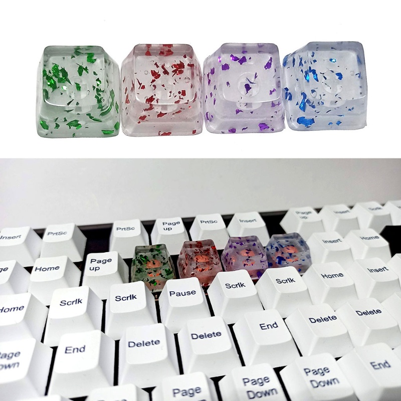 1 nắp bọc phím bấm R4 bằng nhựa Resin nhuộm màu độc đáo DIY | BigBuy360 - bigbuy360.vn