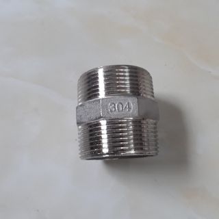 Nối kép D34 inox 304