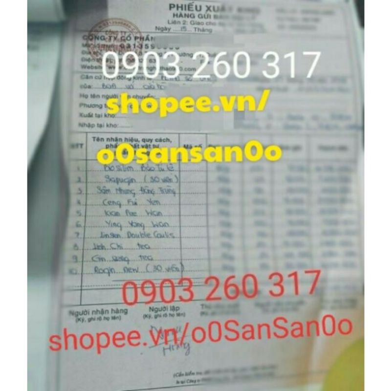 Tăng cân Sâm nhung hoàn chiếu xịn