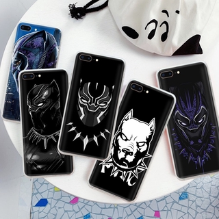 MARVEL Ốp Lưng Điện Thoại Nhựa Mềm Iphone 6s 6 8 7 Plus 5 5s Se 5c 4 4s Hình Báo Đen