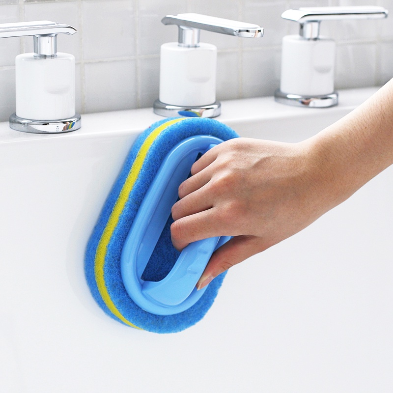 Bàn Chải Vệ Sinh Nhà Bếp / Phòng Tắm Có Tay Cầm Tiện Dụng