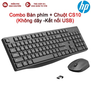 Combo bàn phím + chuột hp cs10