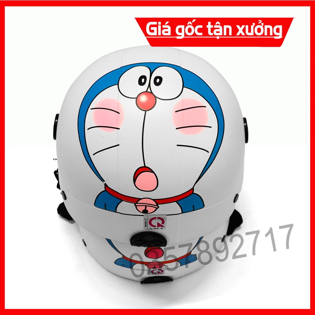 Mũ bảo hiểm Hiểm Nửa Hình doremon Ku Te Phủ NaNo